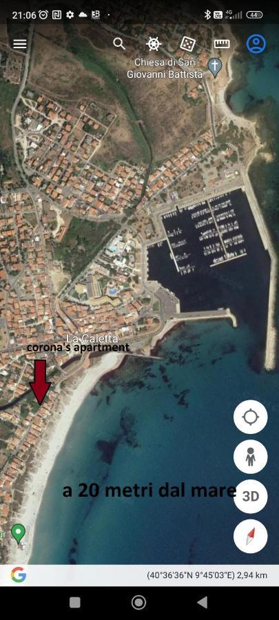 Corona'S Apartment- Fronte Spiaggia La Caletta Extérieur photo